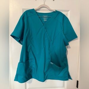 Cherokee Teal Women's Top
